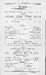 Arms and Man cast list